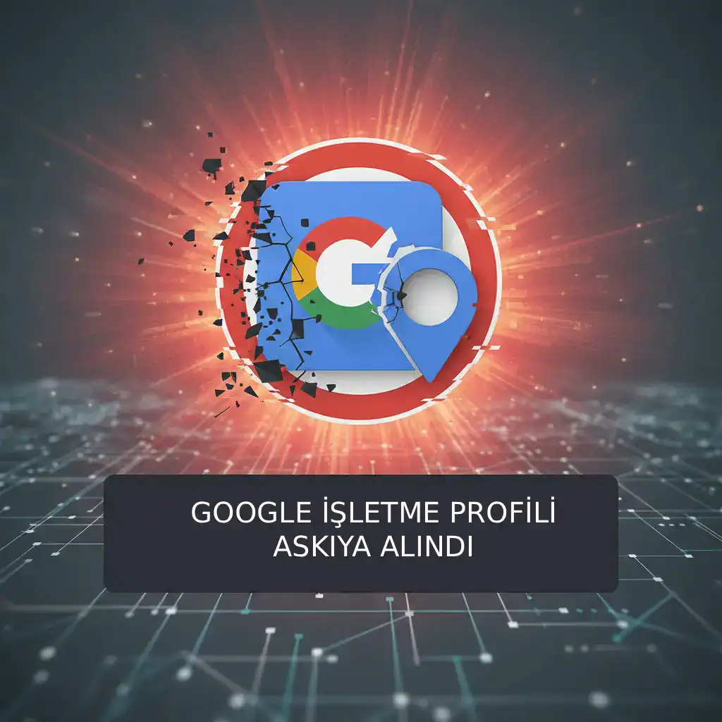 Google işletme profili askıya alındı, dijital pazarlama ve SEO çözümleri.